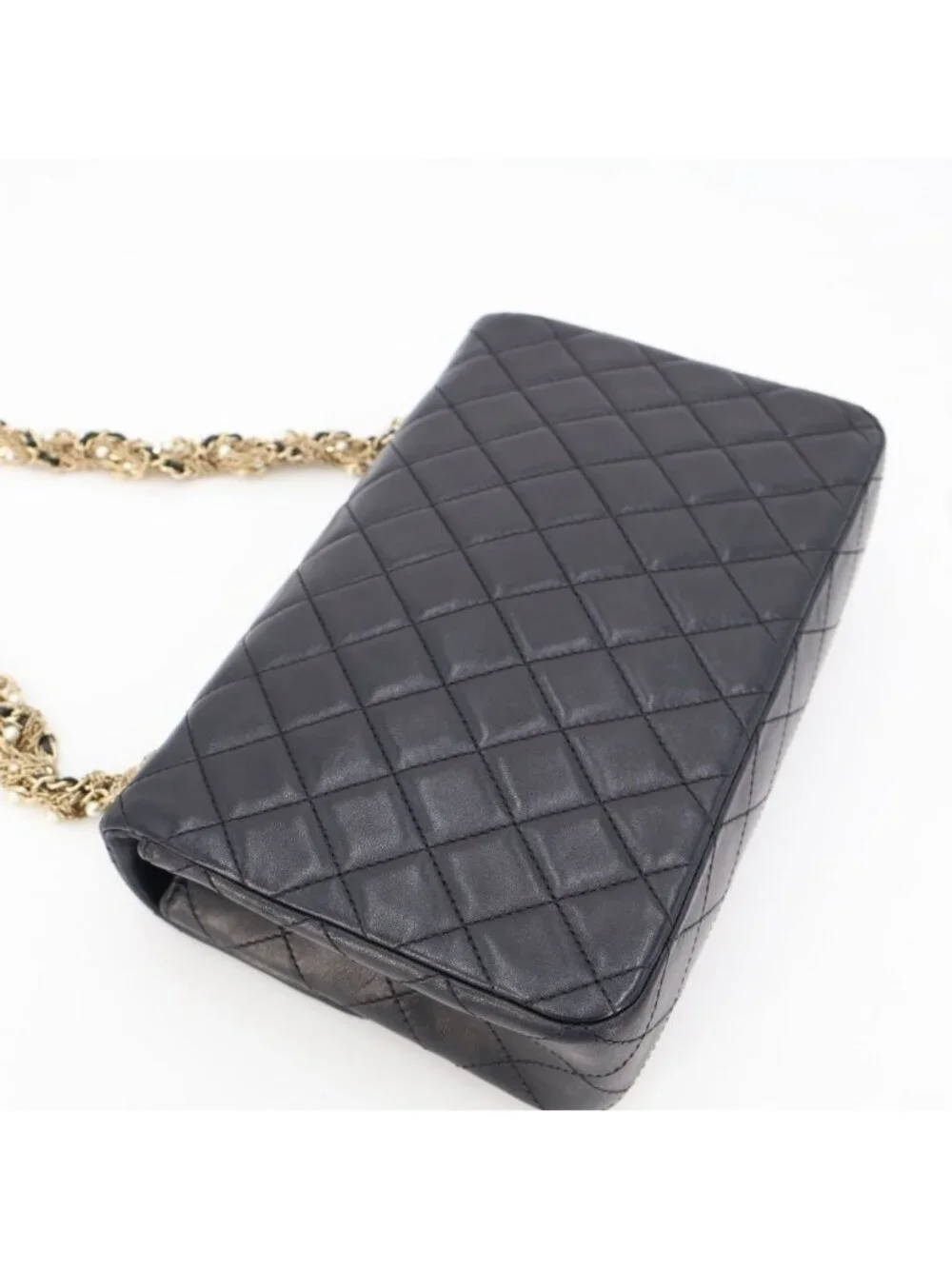 Chanel Westminster Quilted Lambskin Faux Pearl Chain Shoulder Bag